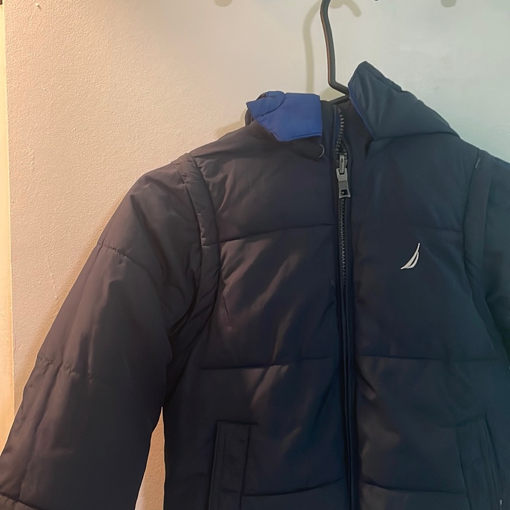 Boys 3-1 Nautica puffy jacket preowned